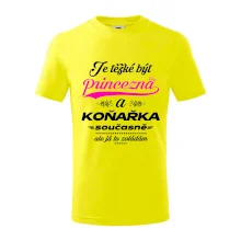 Je těžké být princezna - koňařka Je těžké být princezna - koňařka