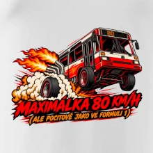 Maximálka 80 km h jako ve formuli 1