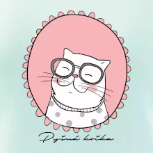 Pyšná kočka růžová