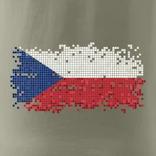 Česká vlajka - tetris