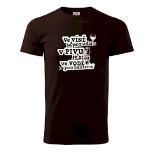 Ve víně je pravda, v pivu síla, ve vodě bakterie