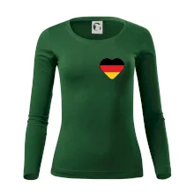 Germany love malé - Německá vlajka