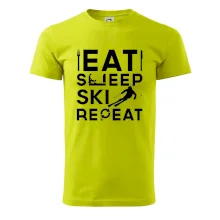 Eat sleep ski repeat