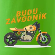 Budu závodník  žlutý cafe racer