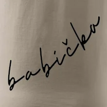 Mikina babička se jmény dětí