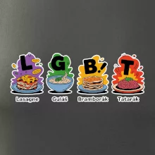 LGBT - Lasagne, Guláš, Bramborák, Tatarák