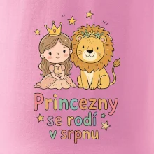Dětský obrázek - princezny se rodí v srpnu