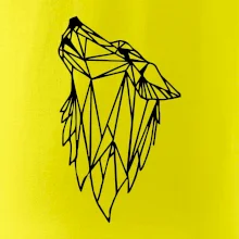 Geometrie - vlk - vyjící