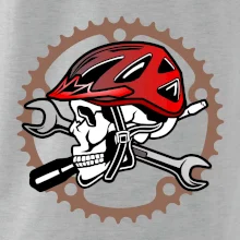 Lebka biker opravář