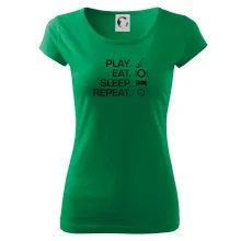 Play Eat Sleep Repeat badminton