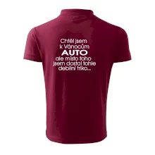 Chtěl jsem k Vánocům auto
