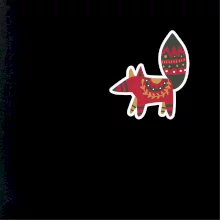 Folklor na prsu liška