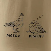 Pigeon pigeoff Pigeon pigeoff