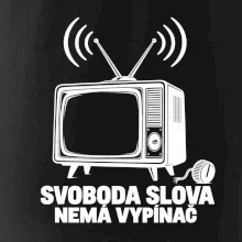 Svoboda slova nemá vypínač retro televize