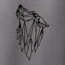 Geometrie - vlk - vyjící