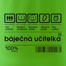 Čárový kód  - Báječná učitelka