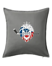 Lev s hokejkou v tlamě - Česká vlajka