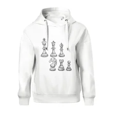 Šachové figurky kreslené