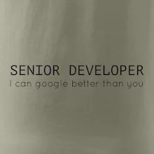 Senior developer google better than you