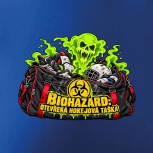 Biohazard otevřená hokejová taška