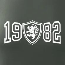 Narozeninový motiv - znak - 1982 Narozeninový motiv - znak - 1982