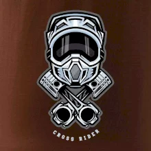 Cross rider písty helma