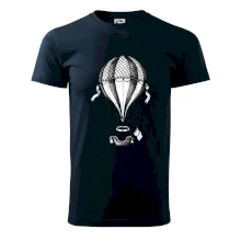 Horkovzdušný balón  kreslený