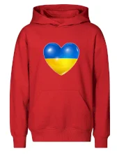 Ukrajina srdce vlajka