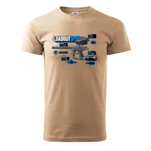 Technický výkres loadout spec paintball