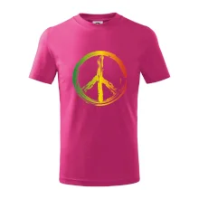 Peace symbol paint