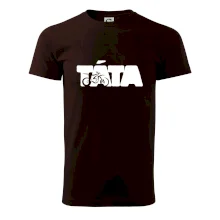 Táta nápis - motorka enduro