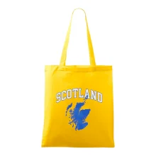 Scotland nápis s mapou