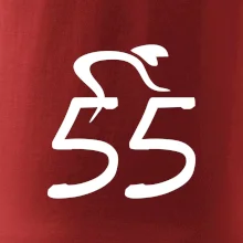 Cyklista slaví pětapadesátku (55)