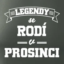 Legendy se rodí v prosinci
