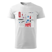 Velká Británie - kreslené ikonky