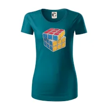 Rubikova kostka kreslená