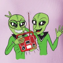 Ufo a rádio (Pecka design)