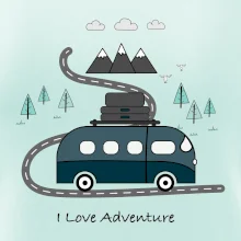 Cesta přírodou I love Adventure