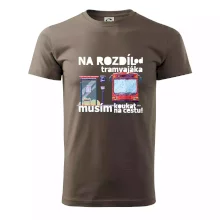 Na rozdíl od tramvajáka musím koukat na cestu