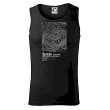 Špičák - vrstevnice v obdélníku