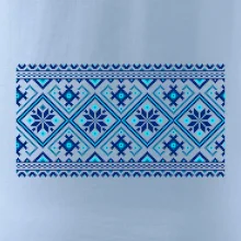 Ukrajinský vzor - modrý