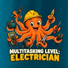Chobotnice elektrikář multitasking