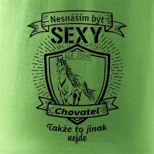 Nesnáším být sexy - chovatel koní erb