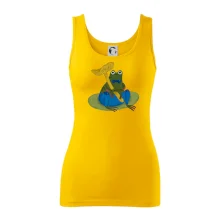 Žába s houbou  (studio-arte.cz)