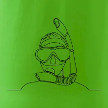 Potápěč jedním tahem