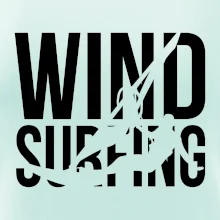 Windsurfing nápis