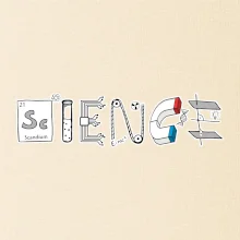 Science věda nápis