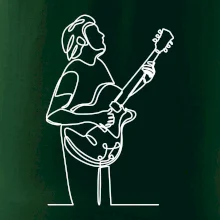 Kytarista jedním tahem