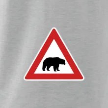 Dopravní značka - Pozor lední medvěd