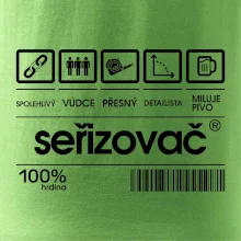 Čárový kód - seřizovač